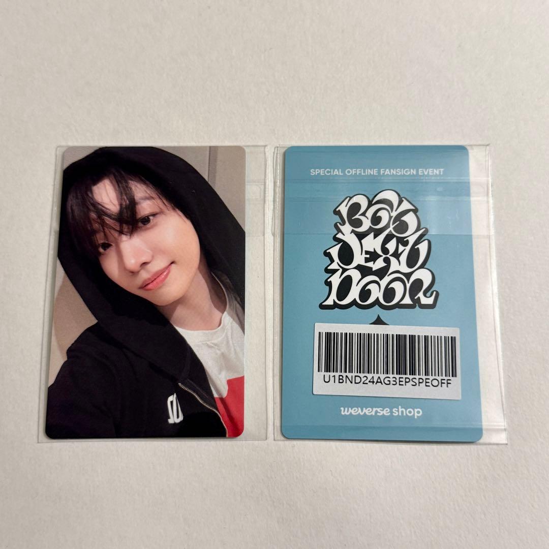 boynextdoor weverse 対面サイン会 特典 トレカ ジェヒョン - メルカリ