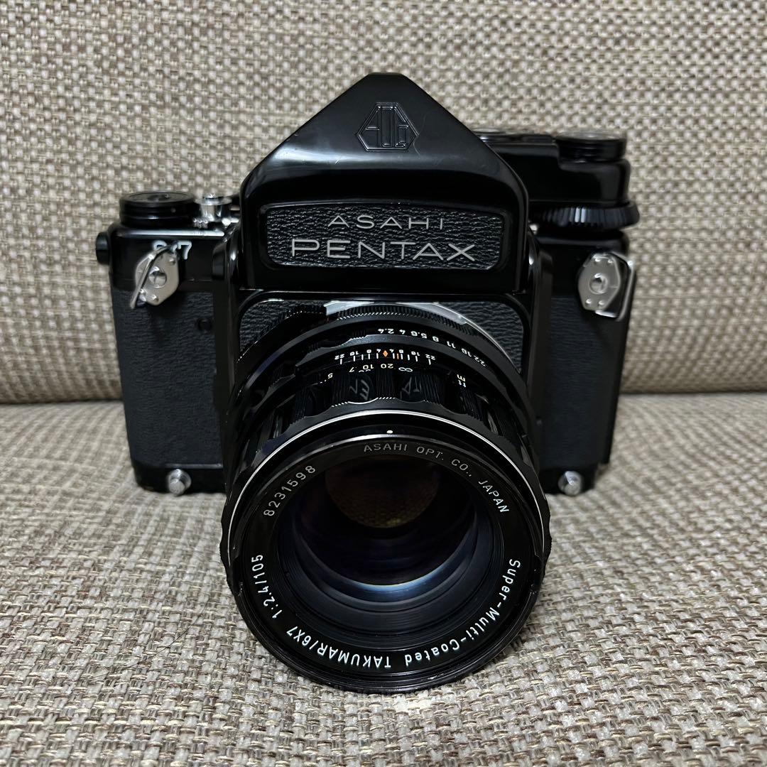 pentax 67 TTL SMC105mm F2.4 - フィルムカメラ最 安値 価格