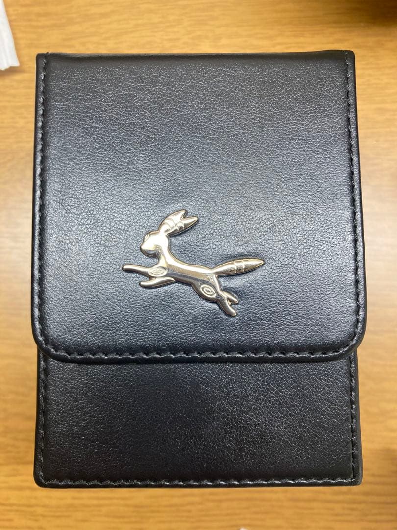 ポケモンカード 本革フリップデッキケース ブラッキー - メルカリ