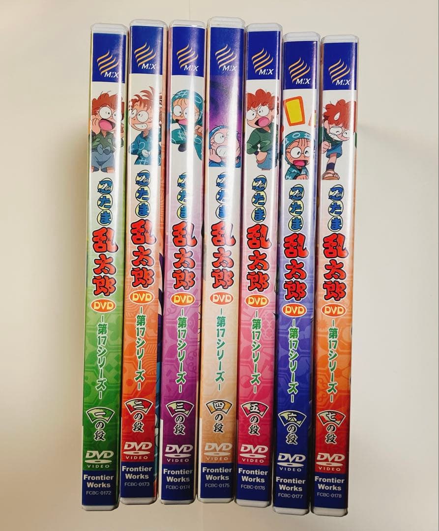 ☆初回特典付き☆DVD 忍たま乱太郎 第17シリーズ 全7巻セット - メルカリ