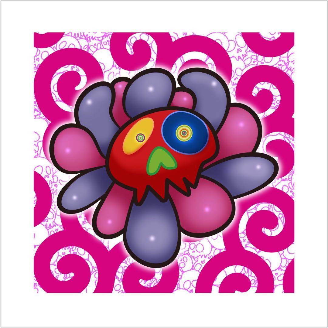 Kodama-kun Silkscreen Takashi Murakami 108 FLOWERS ed 100 | eBay