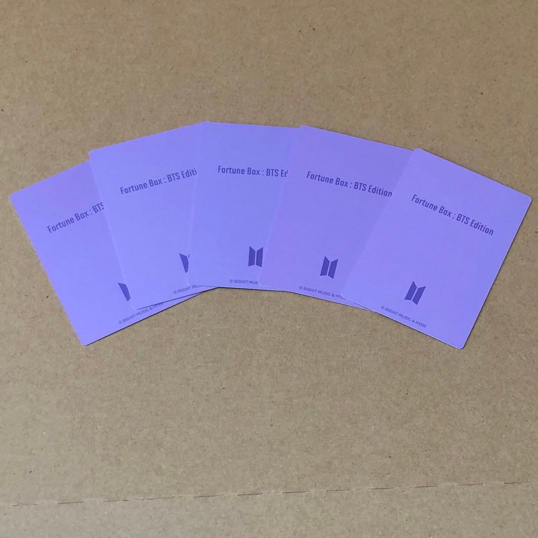 BTS Fortune Box BTS Edition フォトカード - メルカリ