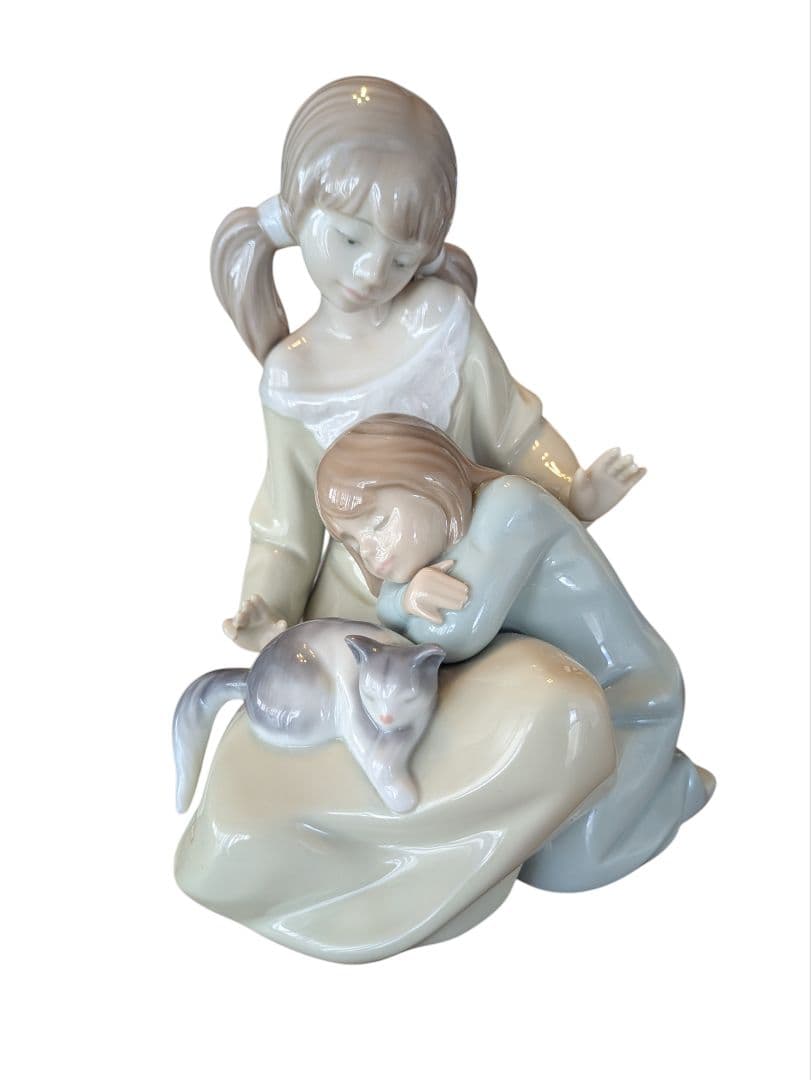 美品 レア 絶版 リヤドロ LLADRO リトルシスター 1534 フィギュリン