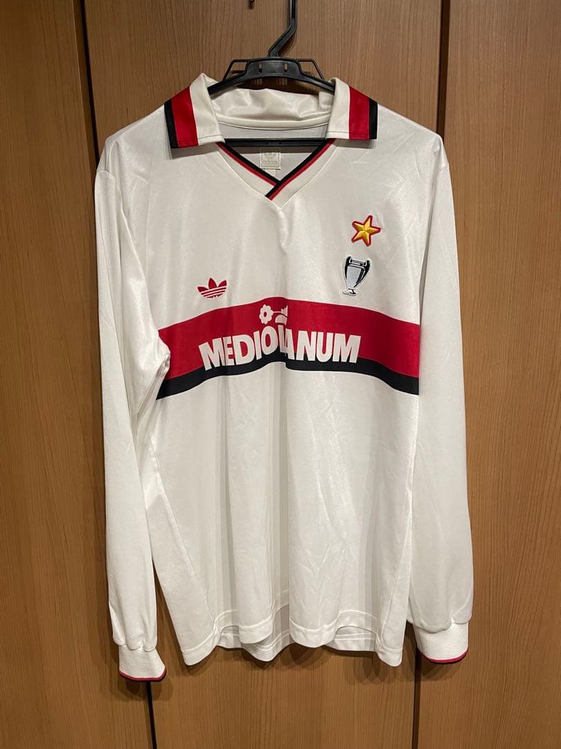 ACミラン 90/91 復刻 アウェイ長袖ユニフォーム2003 2006-07 AC Milan Away Long Sleeve Retro Jersey AC ミラン 06-07