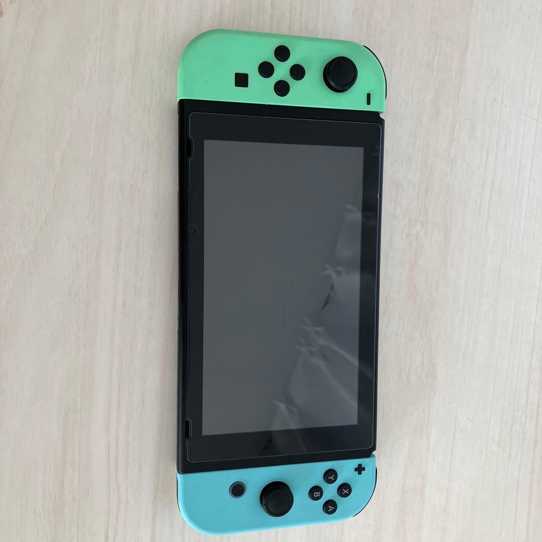 Nintendo Switch 本体 ミントグリーンと青　どうぶつの森 3月2日更新]『あつまれ どうぶつの森』予約受付中！特別デザインの本体