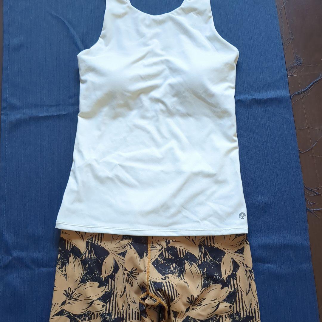 LAVA SUKALA ヨガウェアセットアップ　Lサイズ 新品 SUKALA】ダブルエアーメンズセットアップ(M・Lサイズ ライトブラウン