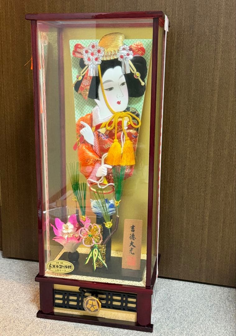 未使用/美品】羽子板 吉徳大光 汐汲 オルゴール付き - メルカリ