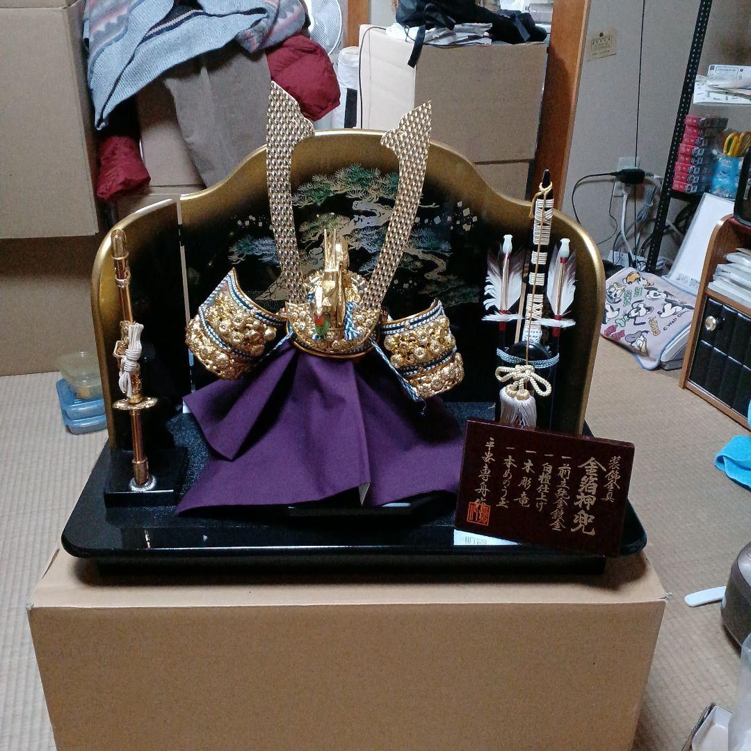 五月人形です 五月人形 K-318 12号子供大将二段飾り 佳月オリジナル｜雛人形、五月