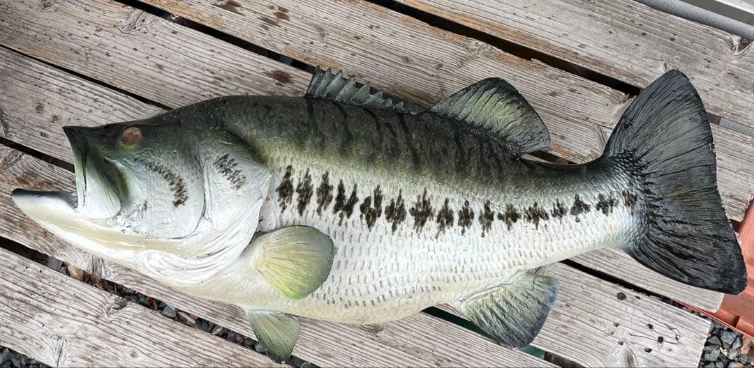 ブラックバス 釣り フィギュア レプリカ 模型 置物 - メルカリ