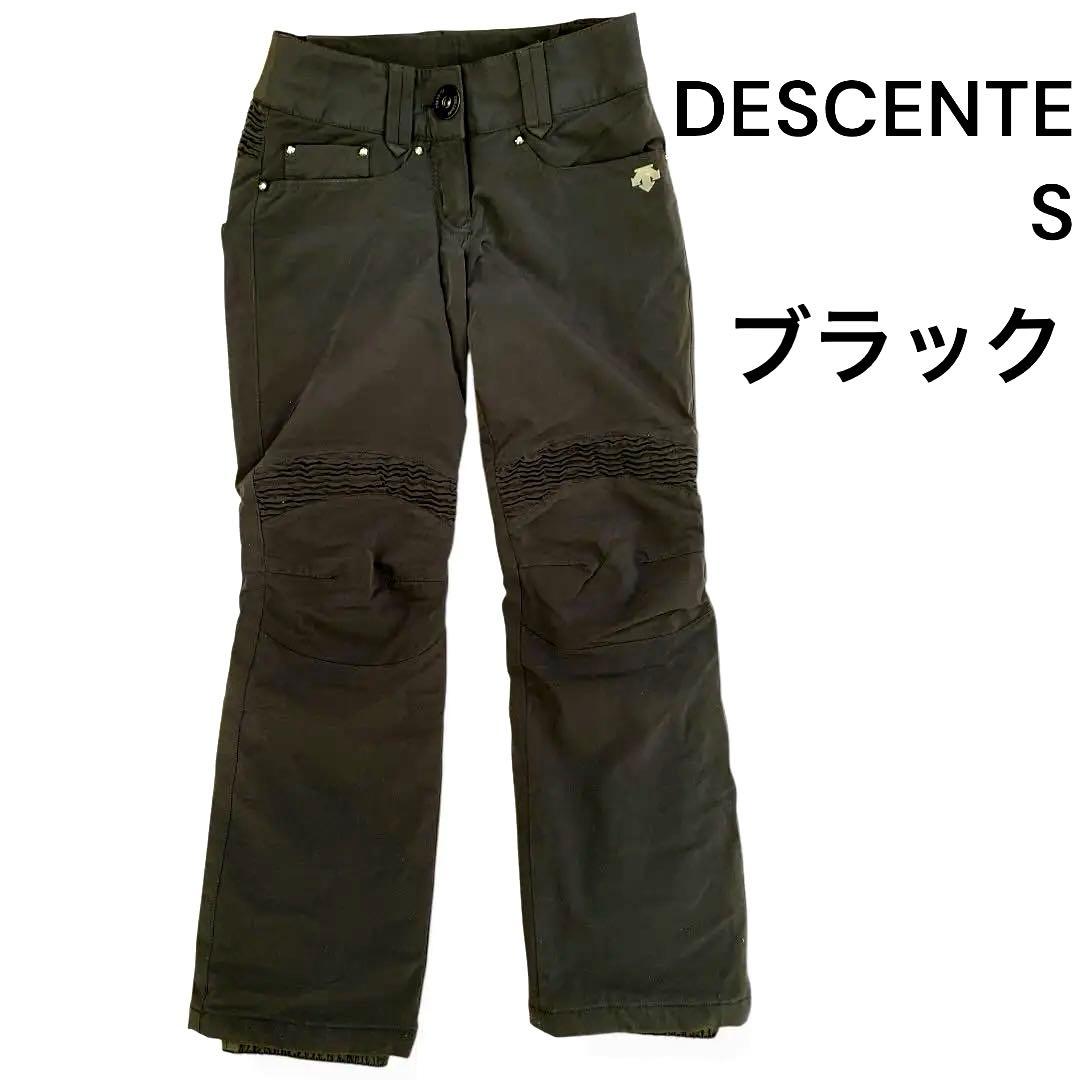 DESCENTE スノボウェア ブラック Ｓサイズ　スノーボードウェア デサント（DESCENTE）（メンズ、レディース）スキーウェア スーツ