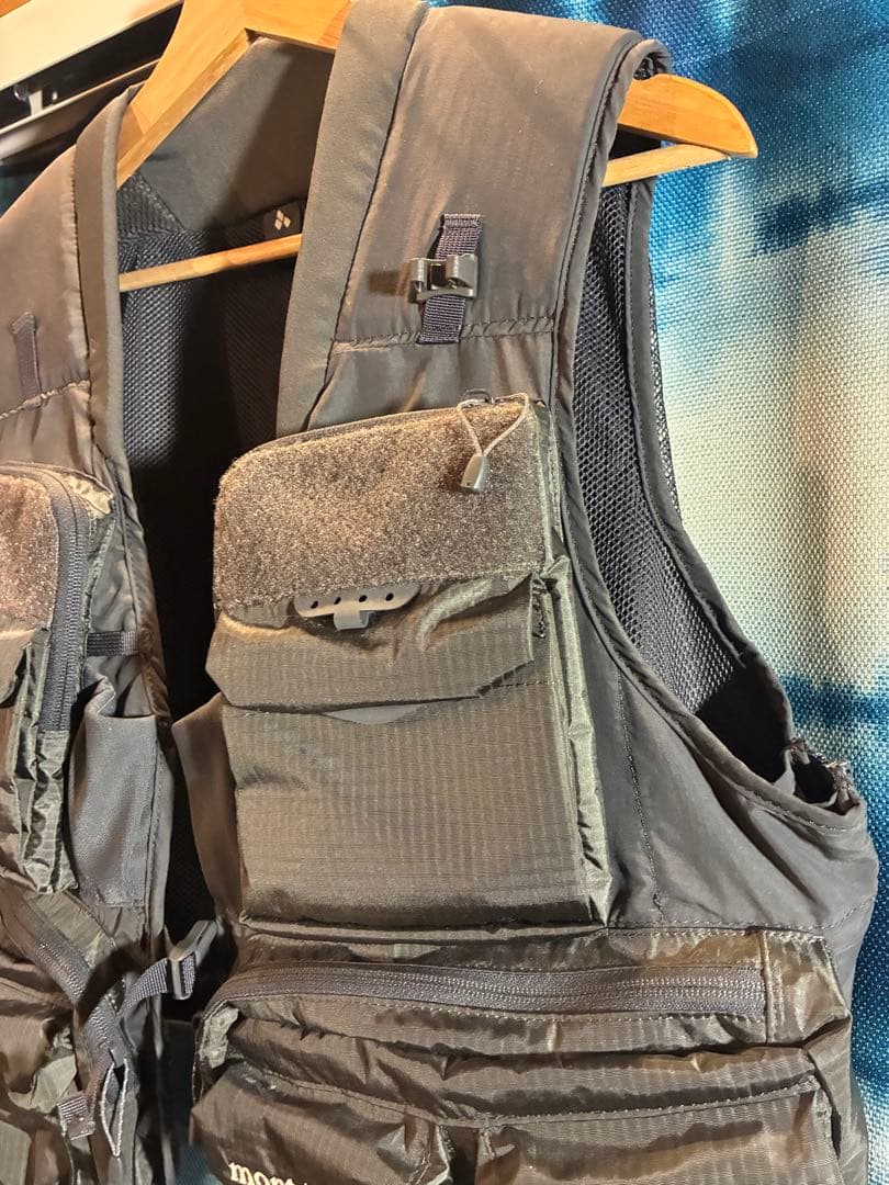 モンベル アジャスタブル アングラーベストL渓流釣り フライ