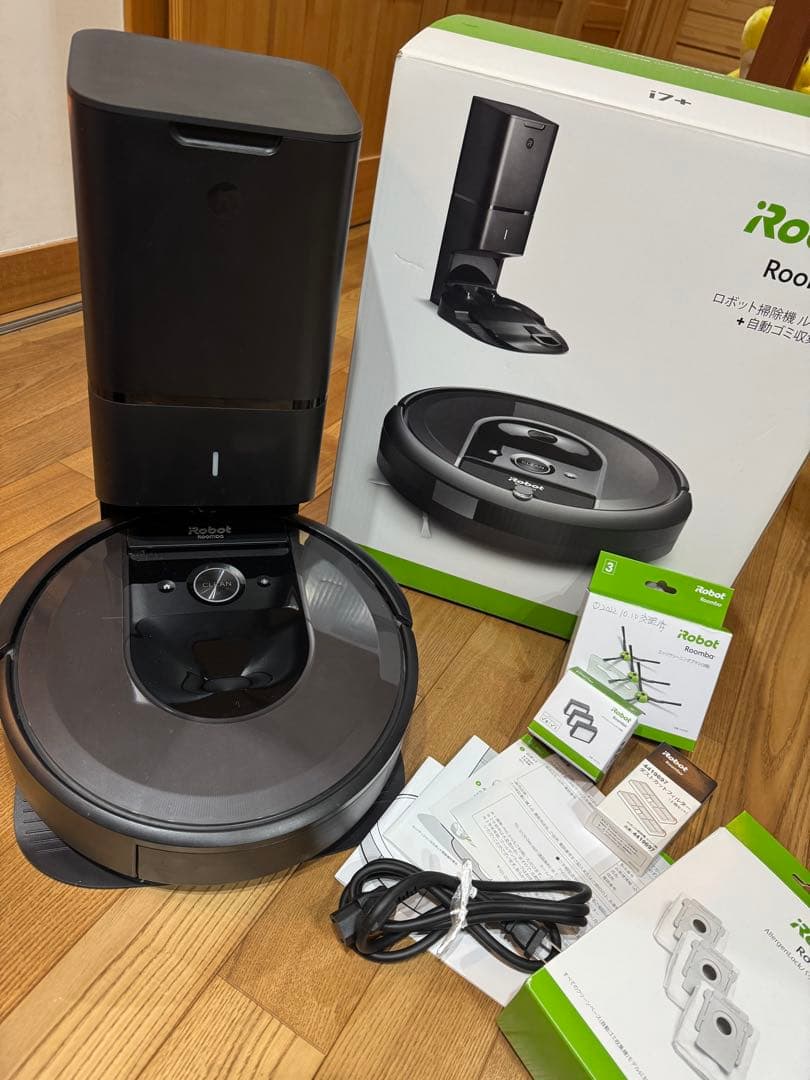 iRobot Roomba i7＋自動掃除機本体 充電ドック付き 楽天市場】iRobot ルンバ i7+ クリーンベース ロボット掃除機 Wi-Fi