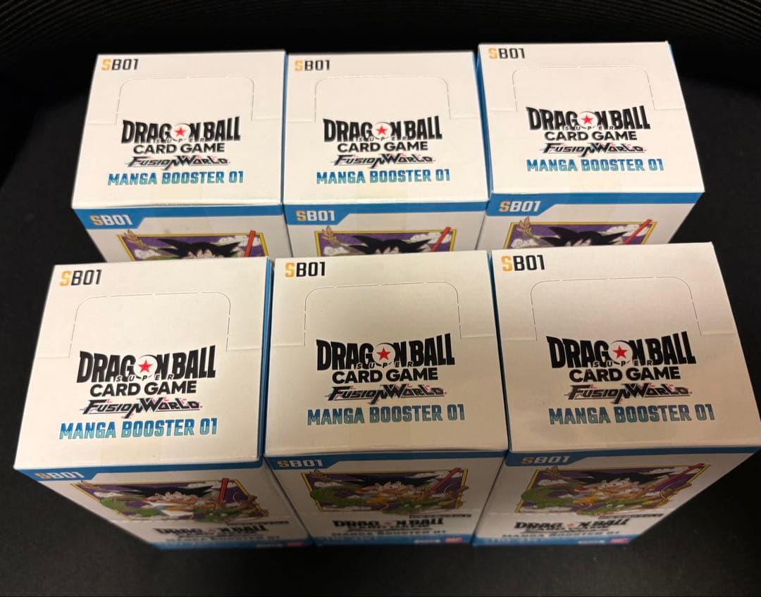 ドラゴンボール MANGA BOOSTER 01 6ボックス テープ付き - メルカリ