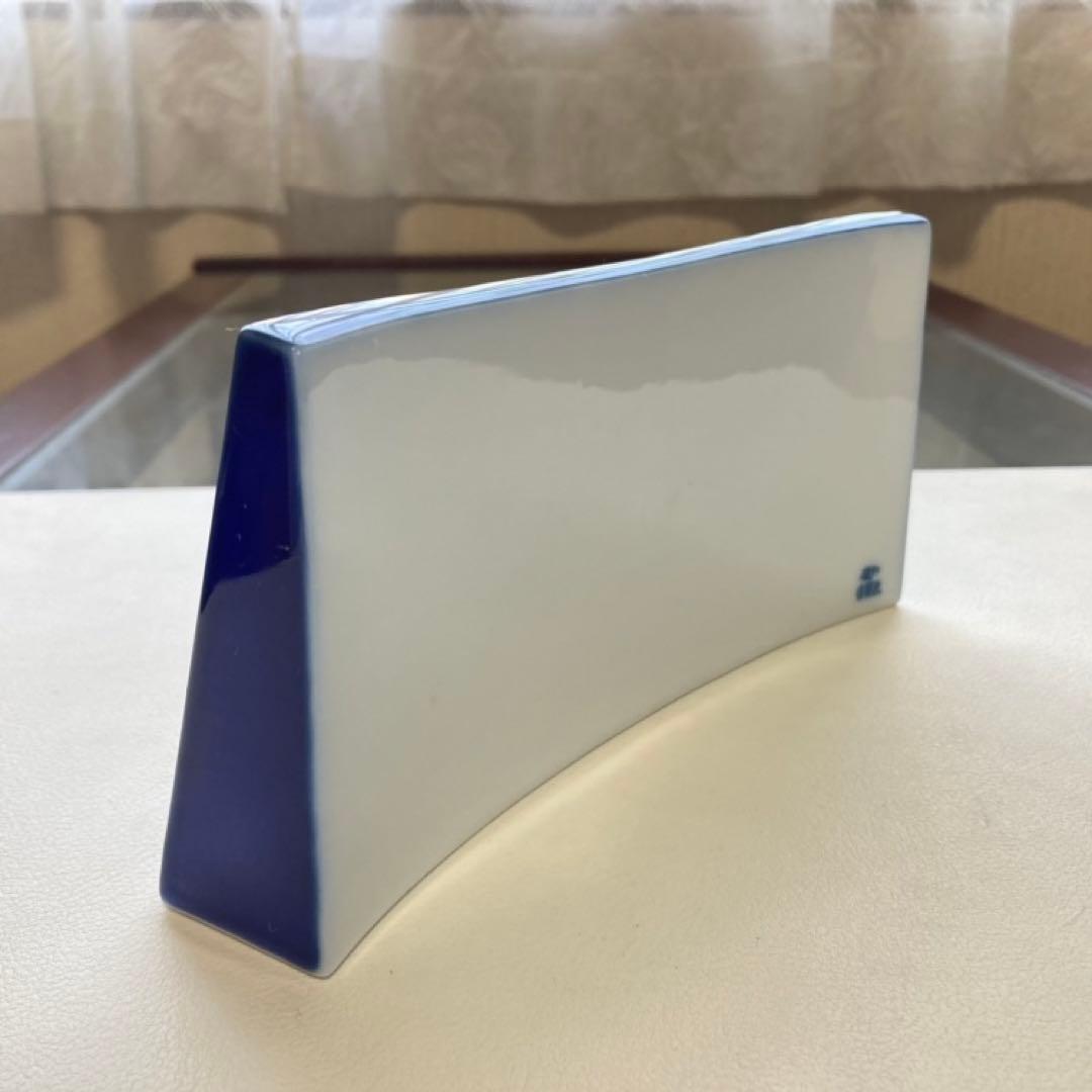 有田焼 香蘭社 陶器 スタンド プレート 置物 販売店 非売品 レア レトロ