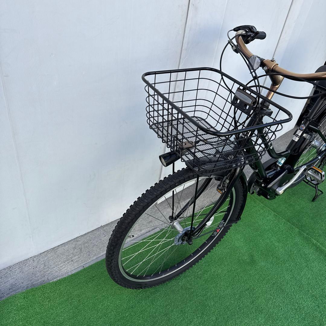 ブリヂストン 電動アシスト自転車26インチ 新品バッテリー【引き取り