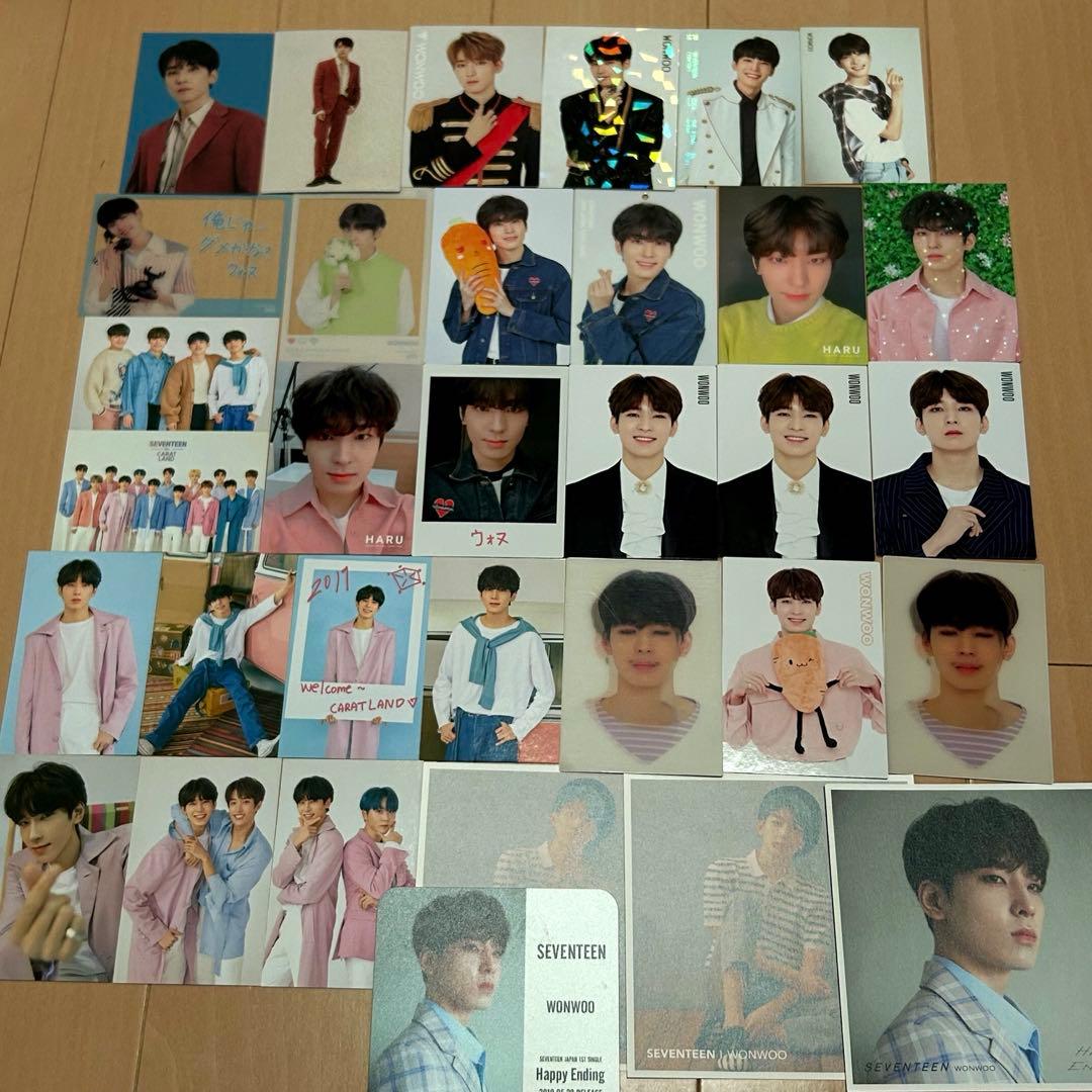seventeen ウォヌ トレカ その他特典33点セット - メルカリ