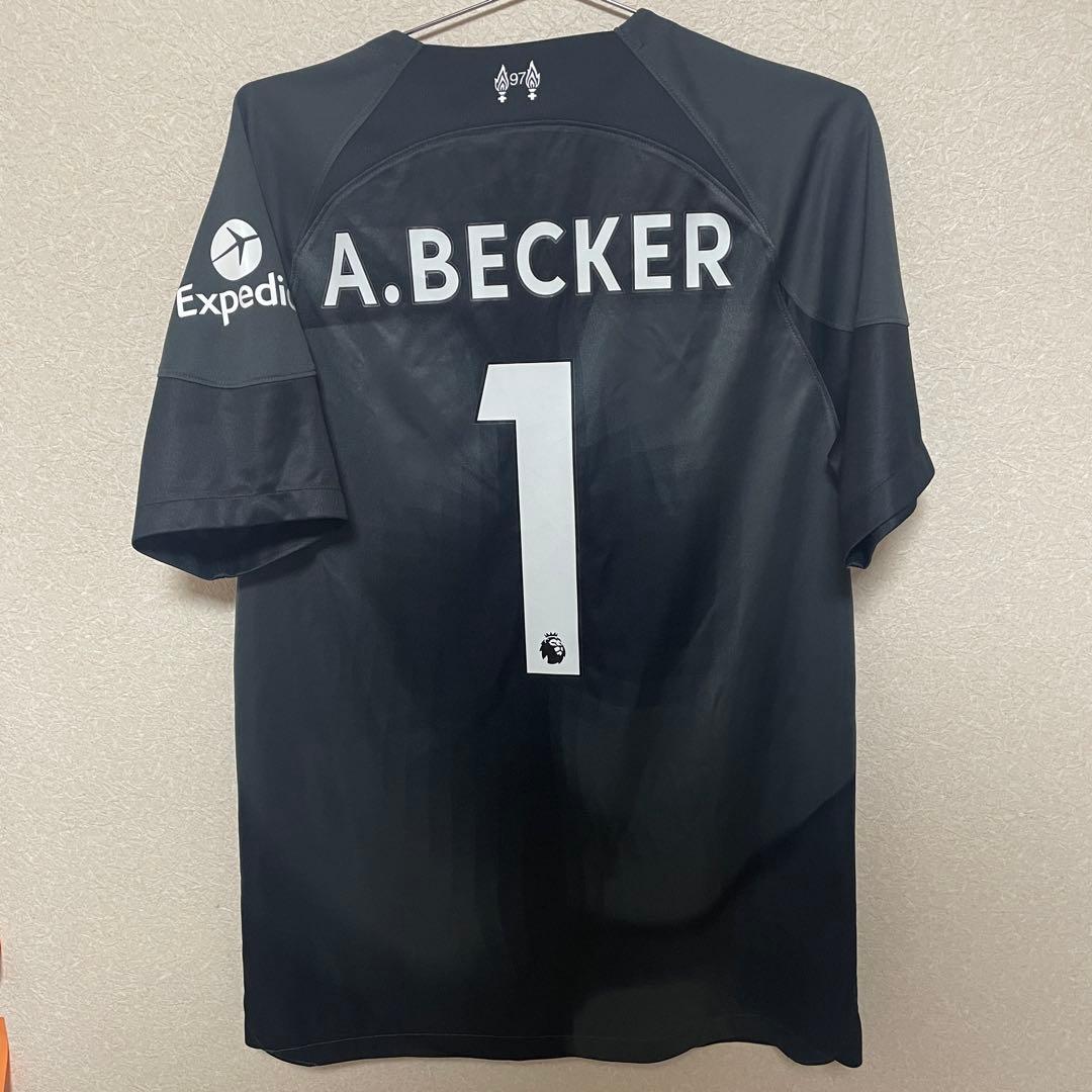 22/23 リバプール GK ブラック アリソン 海外M 日本L相当 正規品