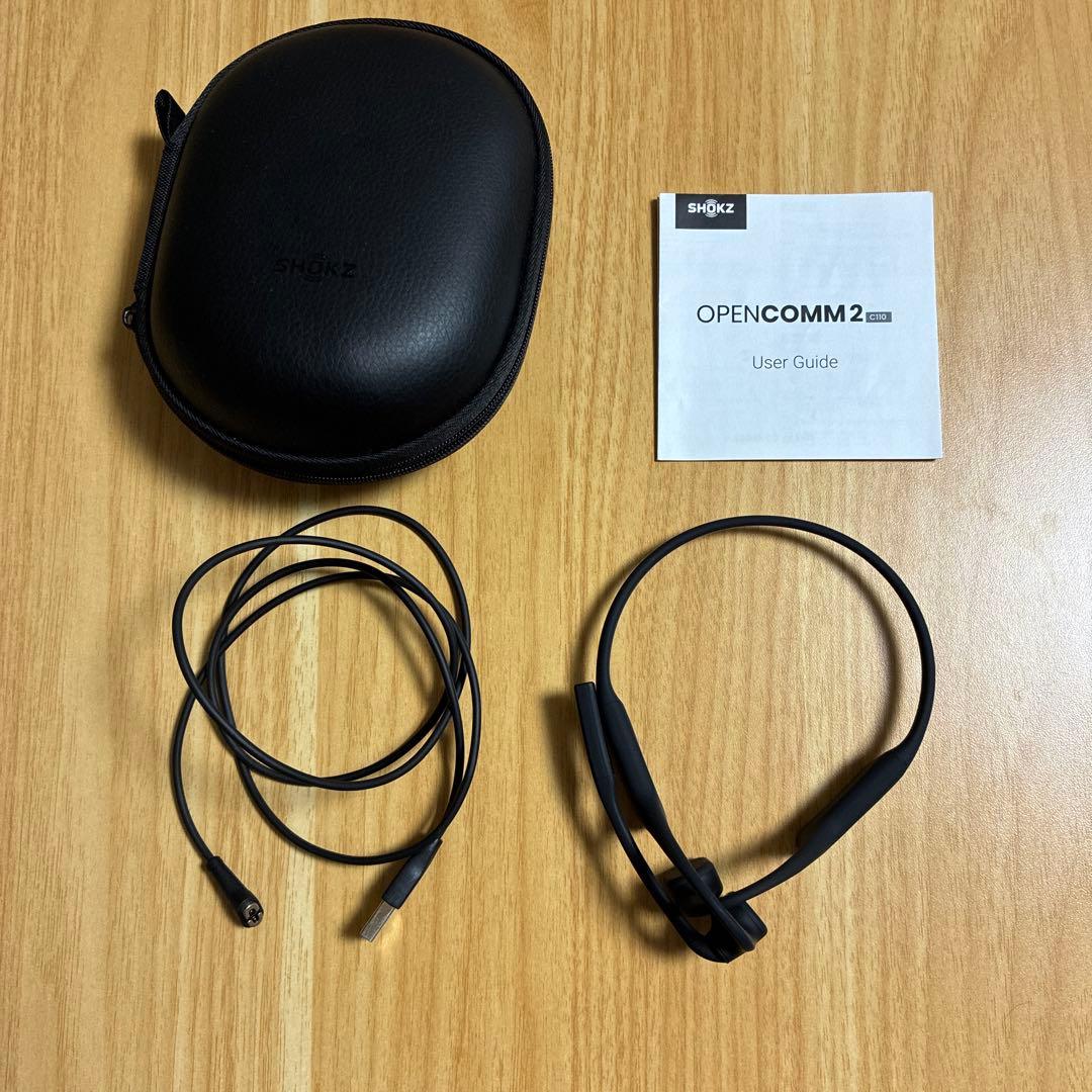 美品・骨伝導イヤホン】Shokz OPENCOMM2 C110 - メルカリ