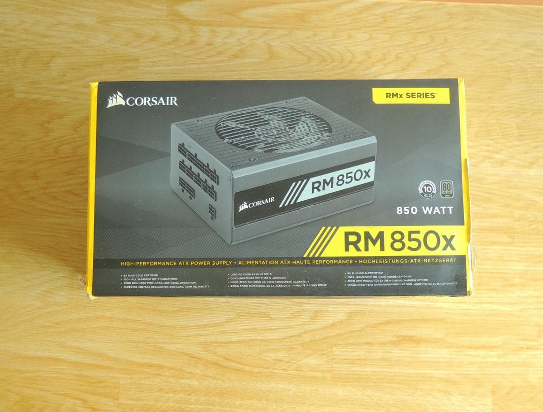 CORSAIR RM850x 850W 電源ユニット Amazon | Corsair RM850x PC電源ユニット 850W 80PLUS Gold認証 フル