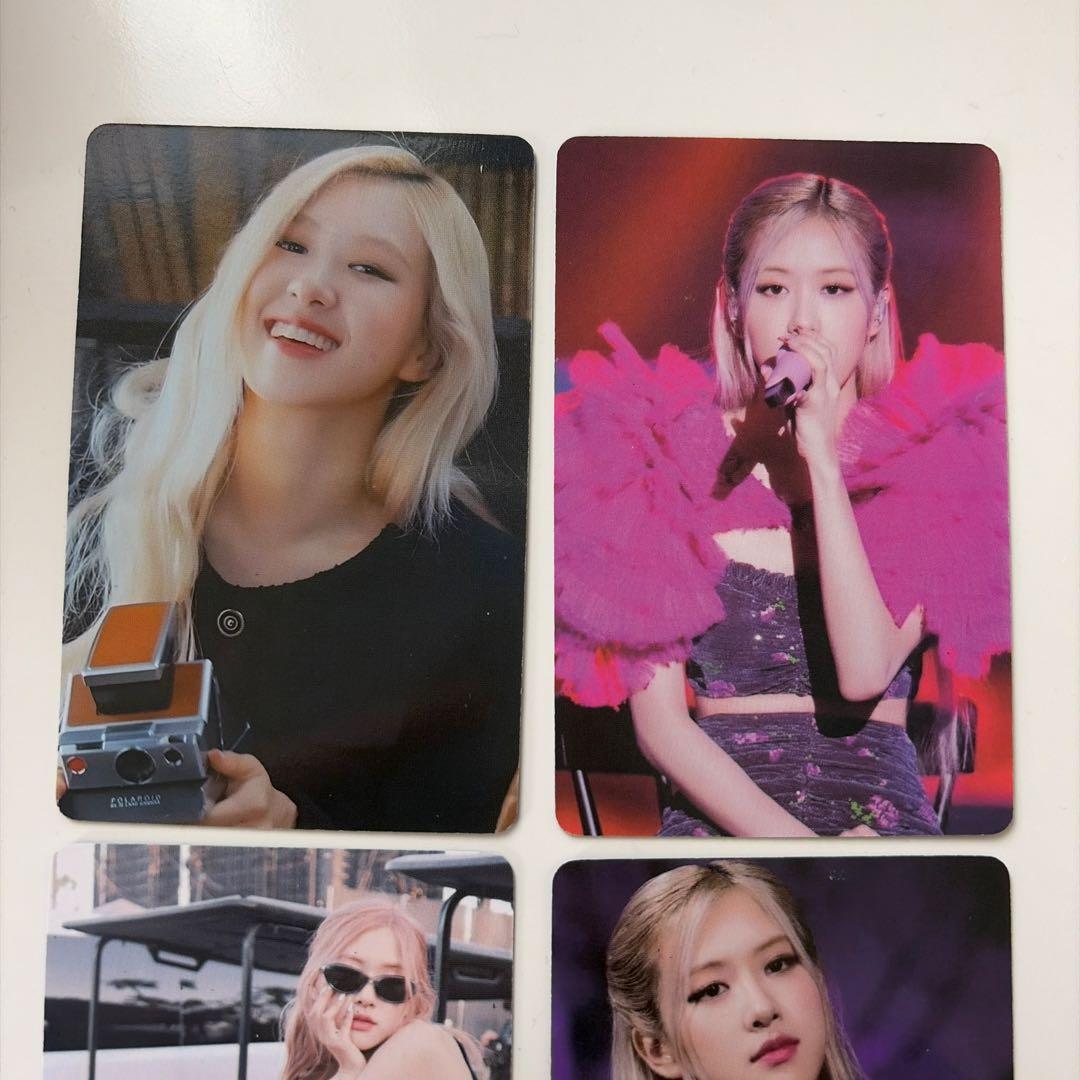 BLACKPINK ロゼ ROSE トレカ 4枚セット ⑤ - メルカリ