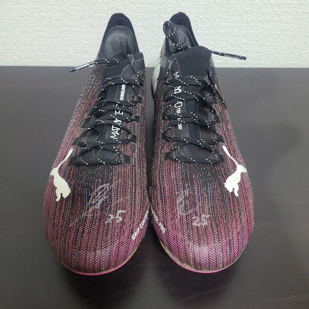 ベガルタ仙台　真瀬拓海選手　サイン入り実使用スパイク　プーマ　水戸ホーリーホック 真瀬拓海選手 ベガルタ仙台より完全移籍加入のお知らせ】 この度、真瀬