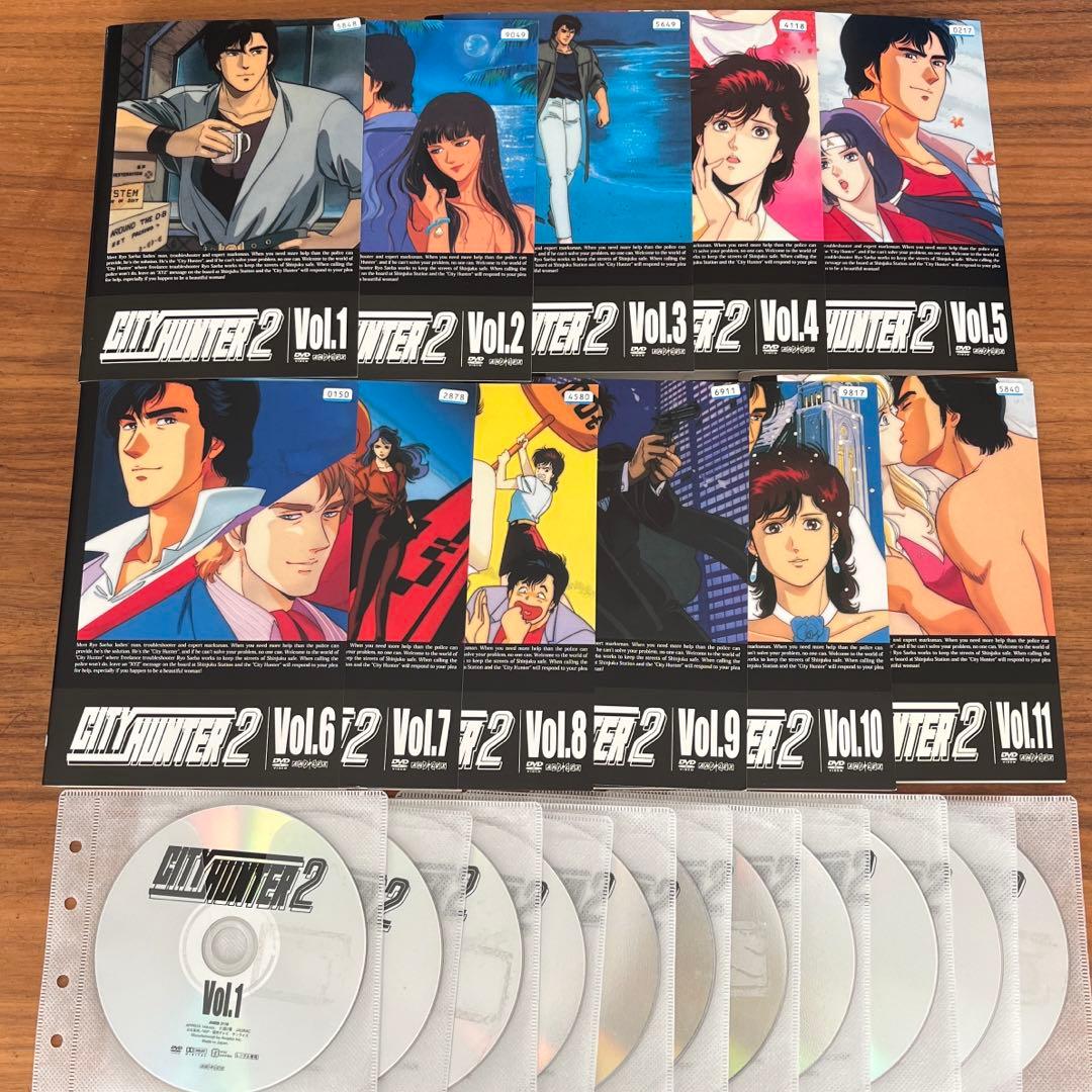 CITY HUNTER 2 シティーハンター DVD 全11巻 全巻セット - メルカリ