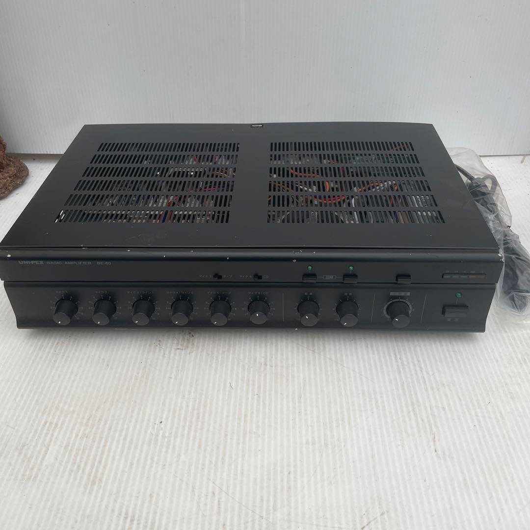 UNIPEX BE-60 卓上型ベーシックアンプ ユニペックス 卓上形ベーシックアンプ＜代引不可＞ BE-60 : ヨコプロ
