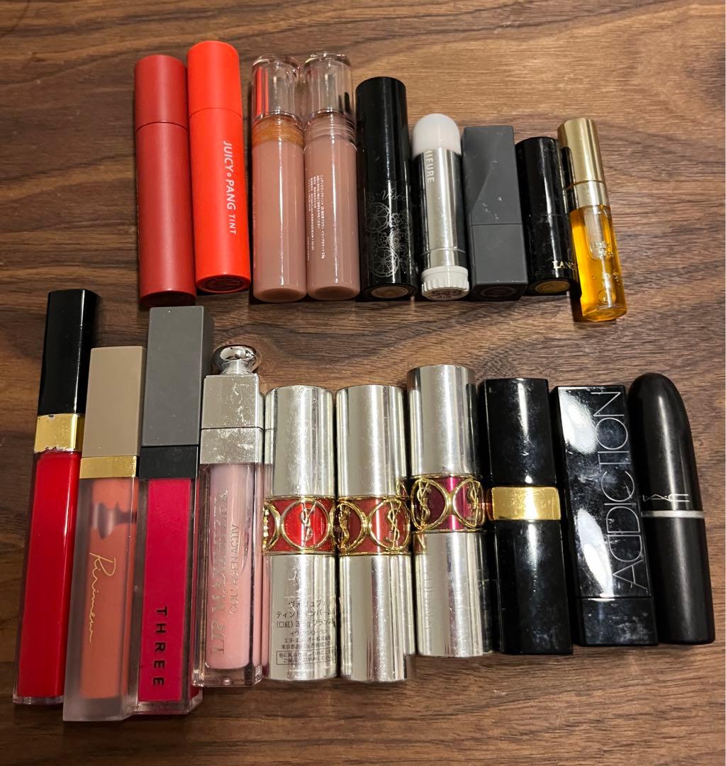 使用済みリップまとめ売り19本 - メルカリ