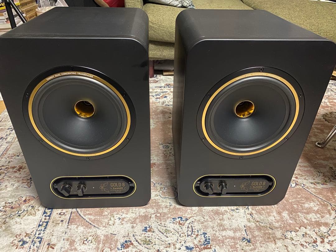 TANNOY GOLD 8 モニタースピーカー ペア TANNOY Gold 8 〜【ペアで約30万円以下】プロがうなる！選りすぐりの