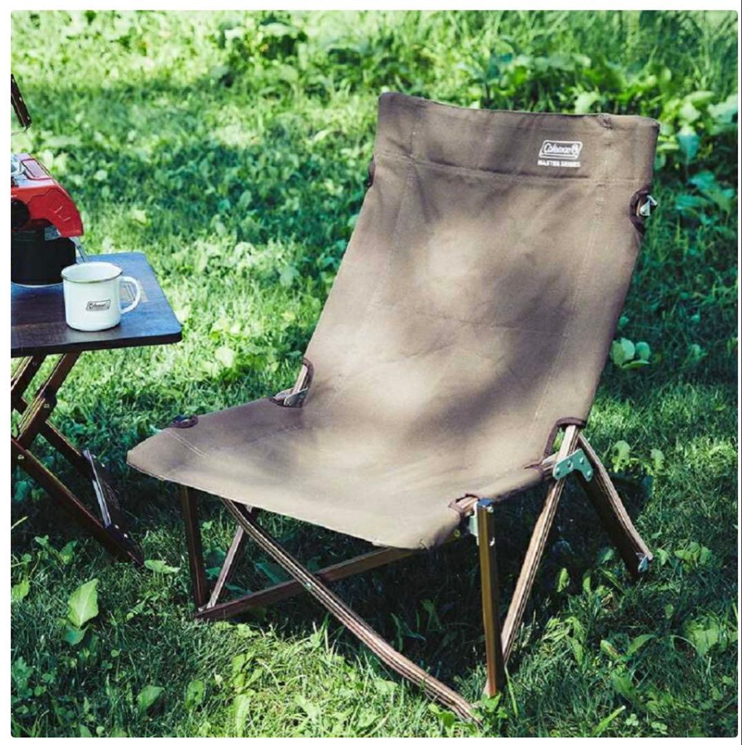 Coleman マスターシリーズ キャンバスローチェア 4脚セット【新品未