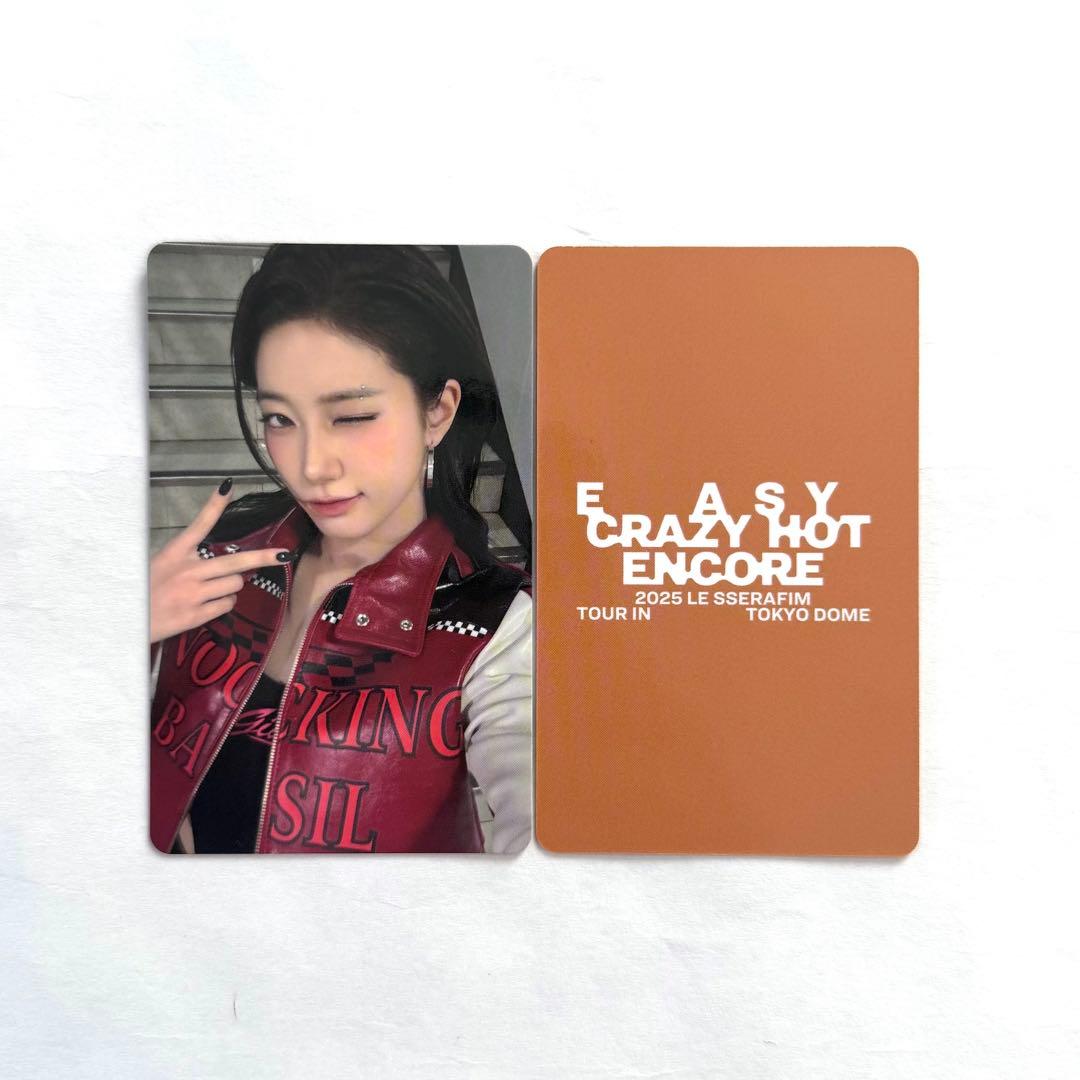 LE SSERAFIM 東京ドーム会場限定ラキドロ カズハ 18日 1日目 - メルカリ