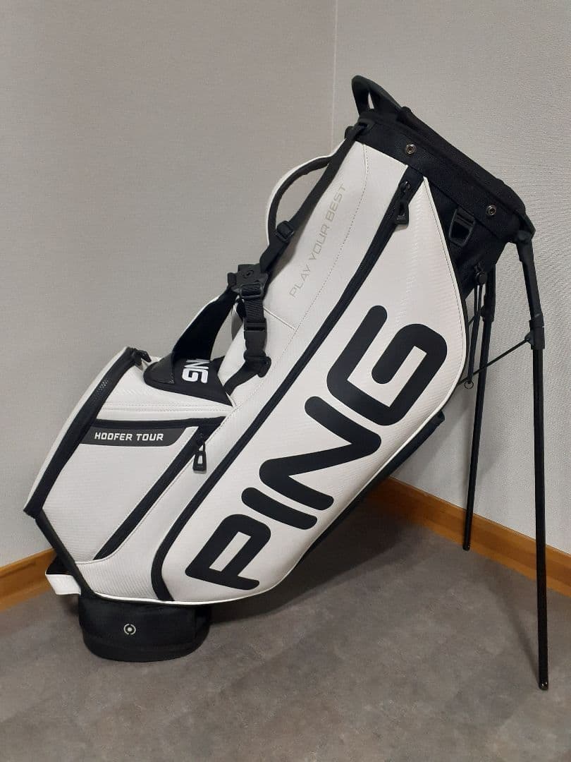 PING HOOFER TOUR ピン　スタンド式　キャディバック　9.5型 ピン(PING) スタンドキャディバッグ CB-P2307 フーファーツアー JP