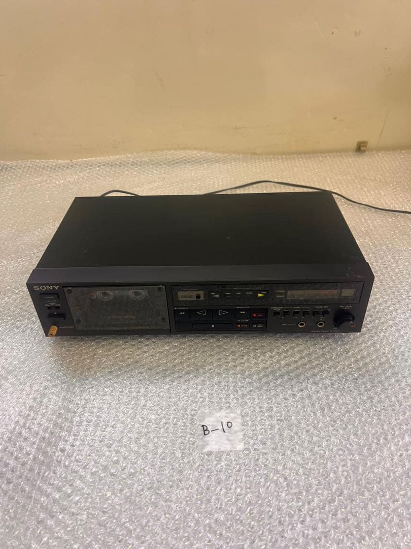 Sony カセットデッキ ドルビーNR機能搭載 TC-R303 通電確認のみ Sony カセットデッキ ドルビーNR機能搭載 TC-R303 通電確認のみ - メルカリ