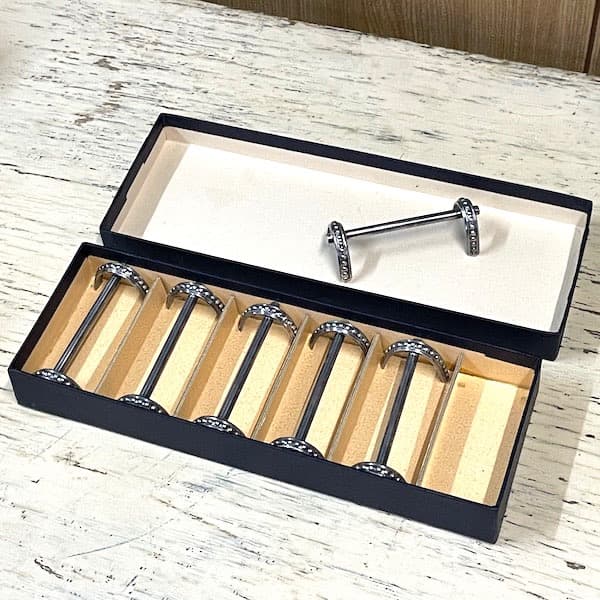 断捨離フランスアンティーク　ERCUIS エルキューイ　シルバープレート シルバープレートモカスプーン エルキューイ