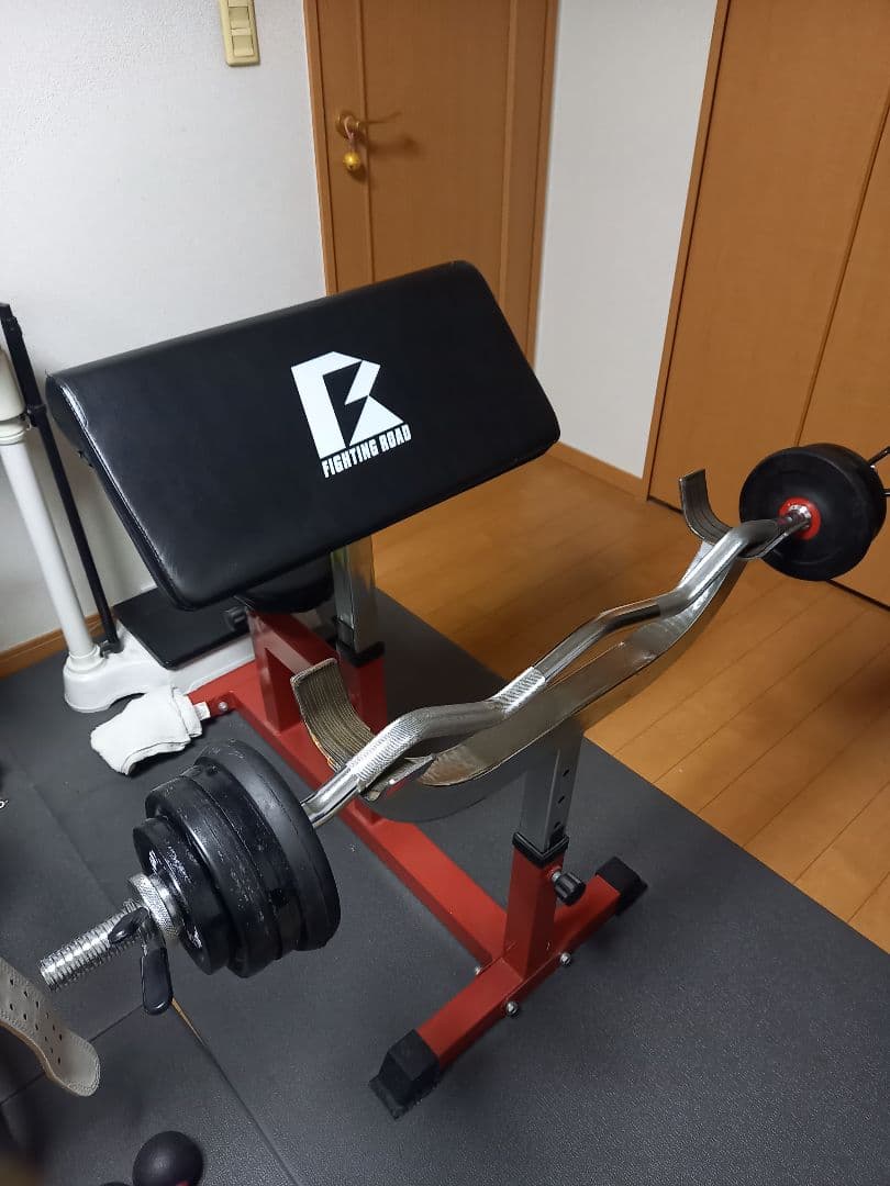 FIGHTING ROAD アームカールベンチ 2026年最新】ファイティングロード カールベンチの人気アイテム - メルカリ