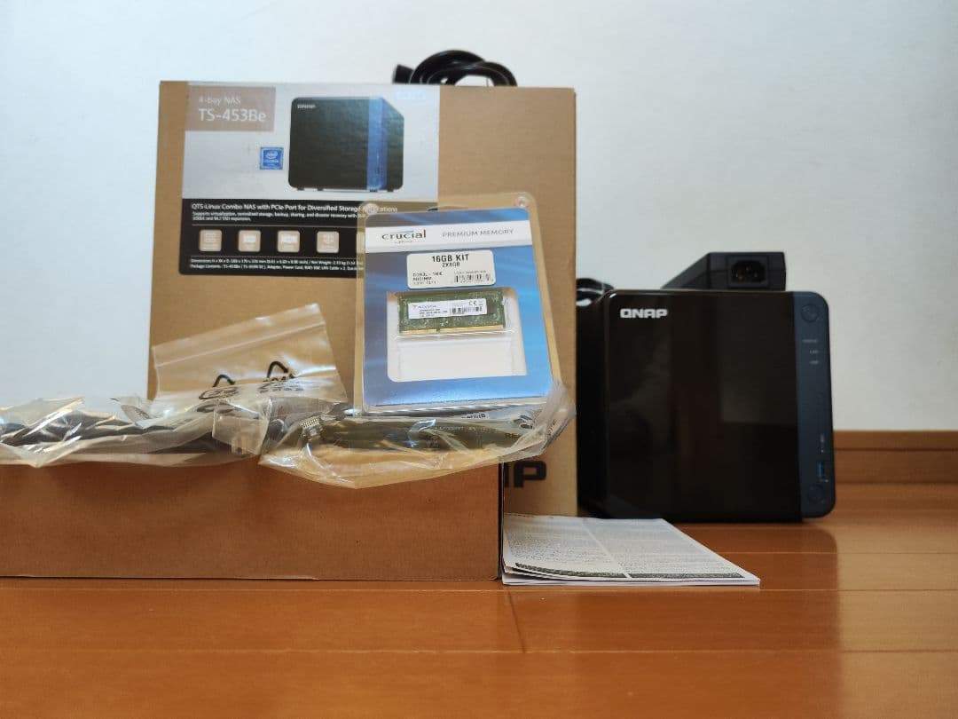 QNAP TS-453be NAS 本体 メモリ16GB拡張済み TS-453Be | ハードウェア仕様 | QNAP
