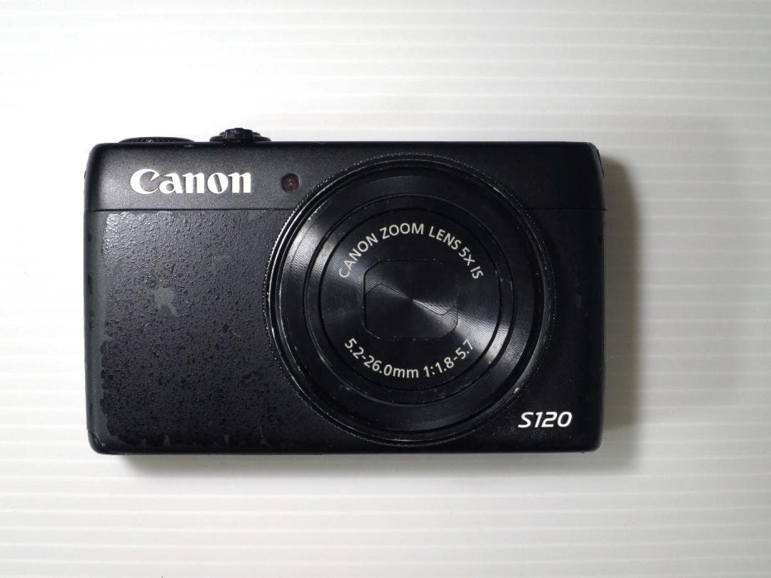 キヤノン PowerShot S120（動作可・ジャンク） ジャンクカメラをニコイチしようと思ったら… Canon PowerShot S120