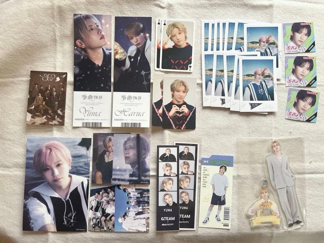 &TEAM 雪明かり アクスタ トレカ まとめ売り YUMA ユウマ セット