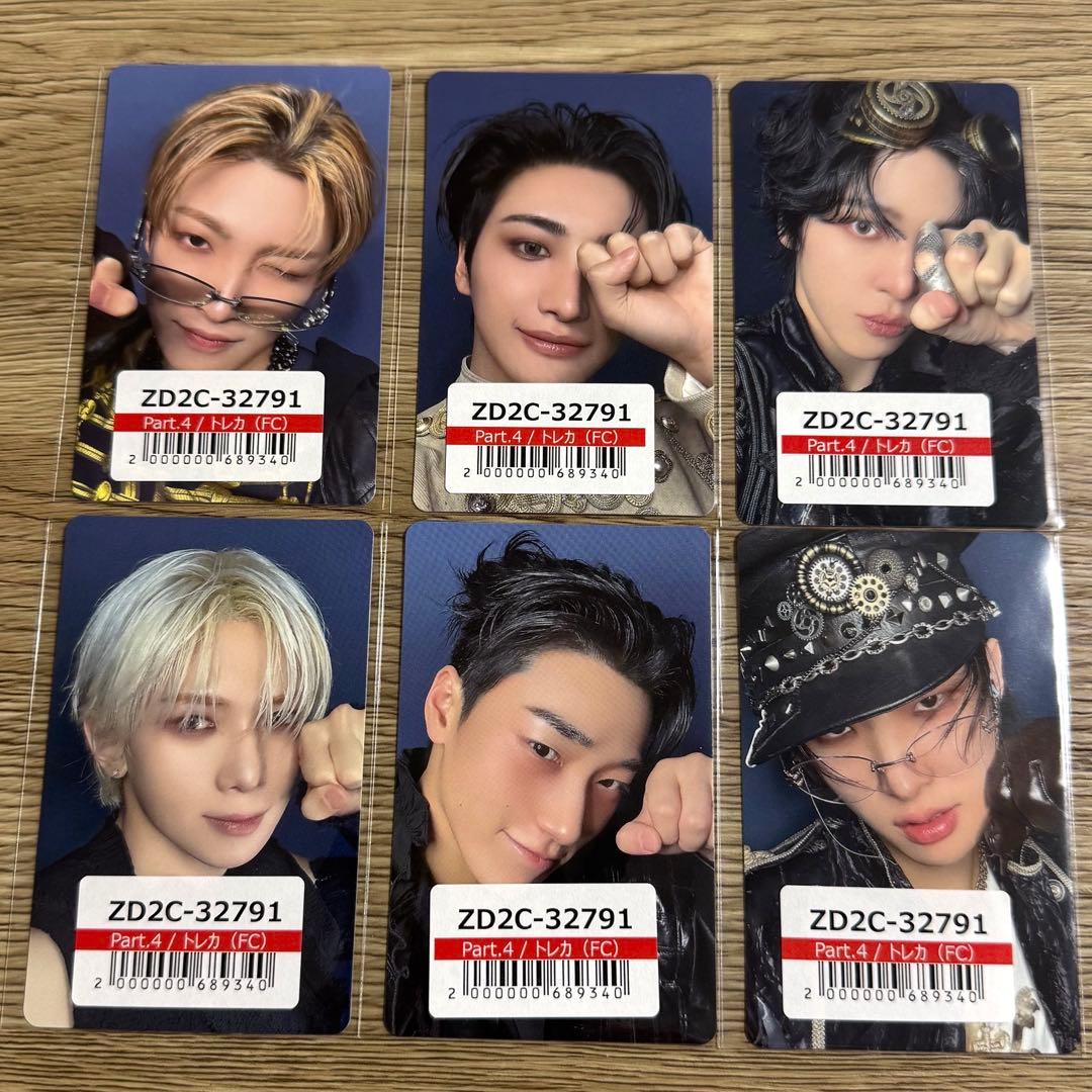 ATEEZ FC 特典 トレカ セット GOLDEN HOUR Part.4 - メルカリ