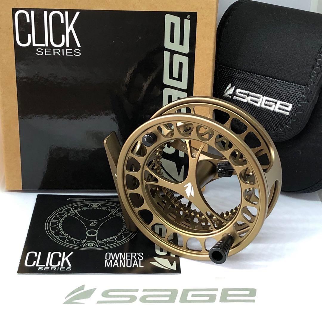 SAGE【セージ】フライリール ◇クリック 3/4/5 ブロンズ（現行モデル