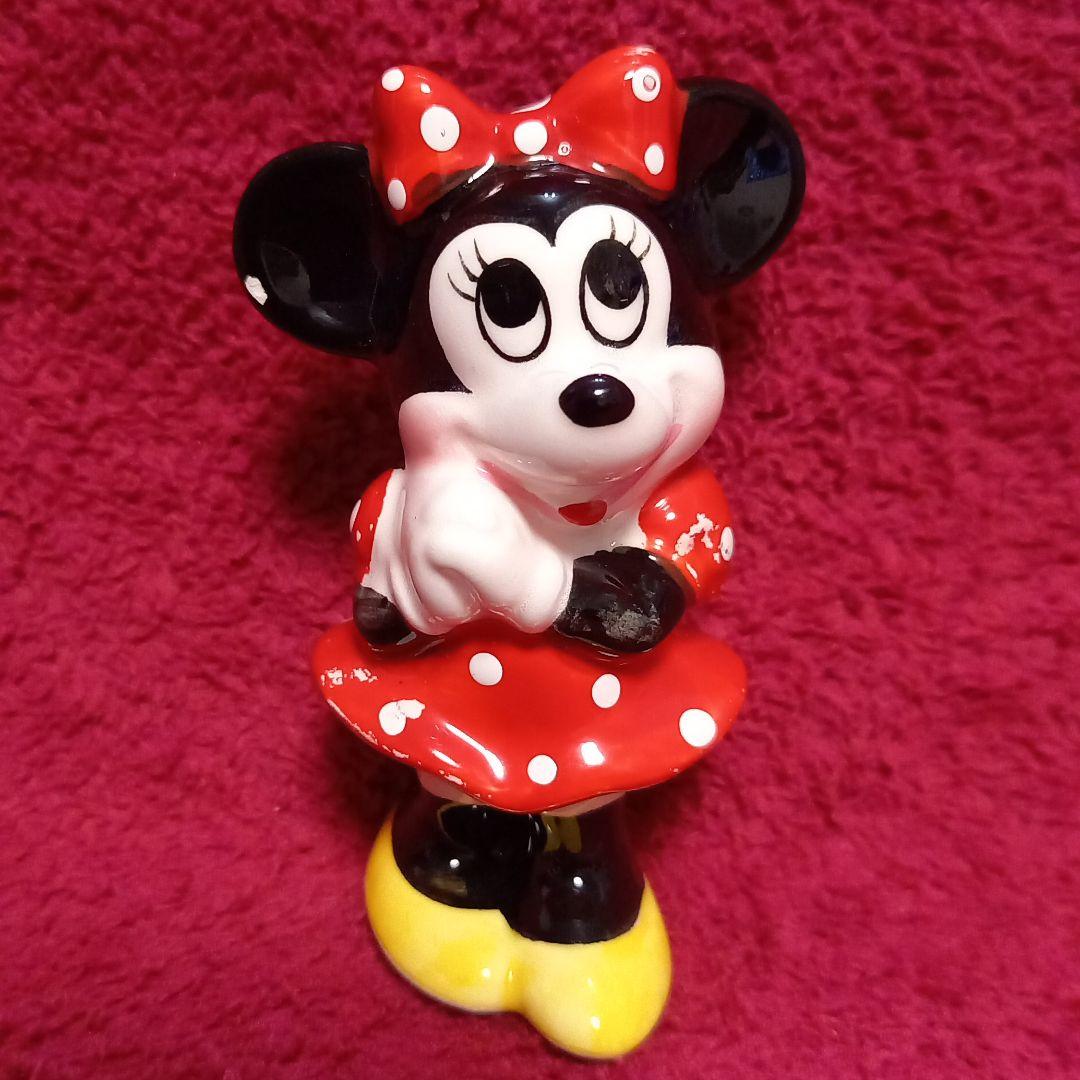 東京ディズニーランド ミニーマウス陶器 フィギュア 1990年代初期 置物