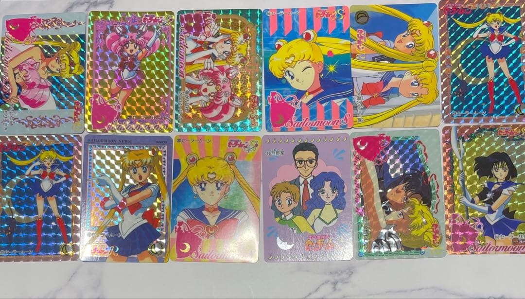 セーラームーンカード14枚セット - メルカリ
