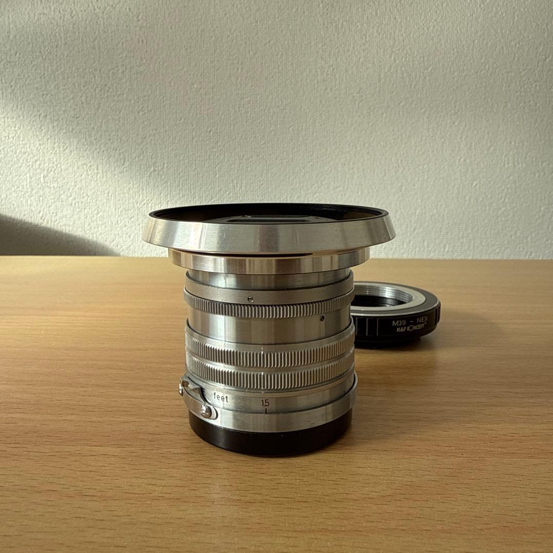nippon kogaku nikkor-h•c 1:2 m39-nexセット NIKKOR-Q·C 1:3.5 f=5cm