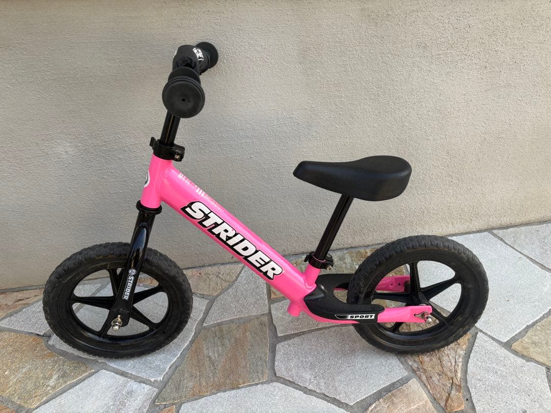 STRIDER スポーツ 12インチ ピンク バランスバイク - メルカリ