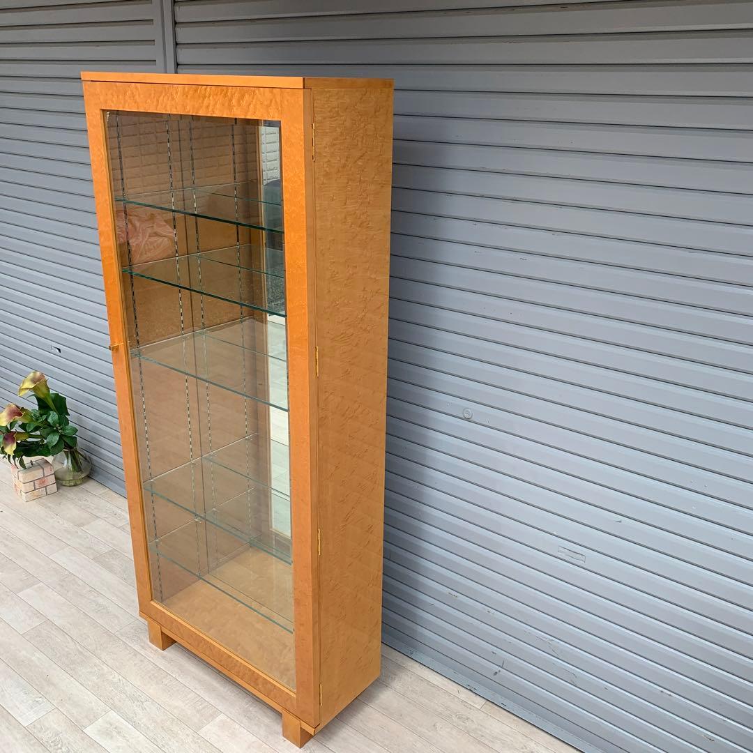 IDC大塚家具 スプレンダー キュリオケース バーズアイ・メープル