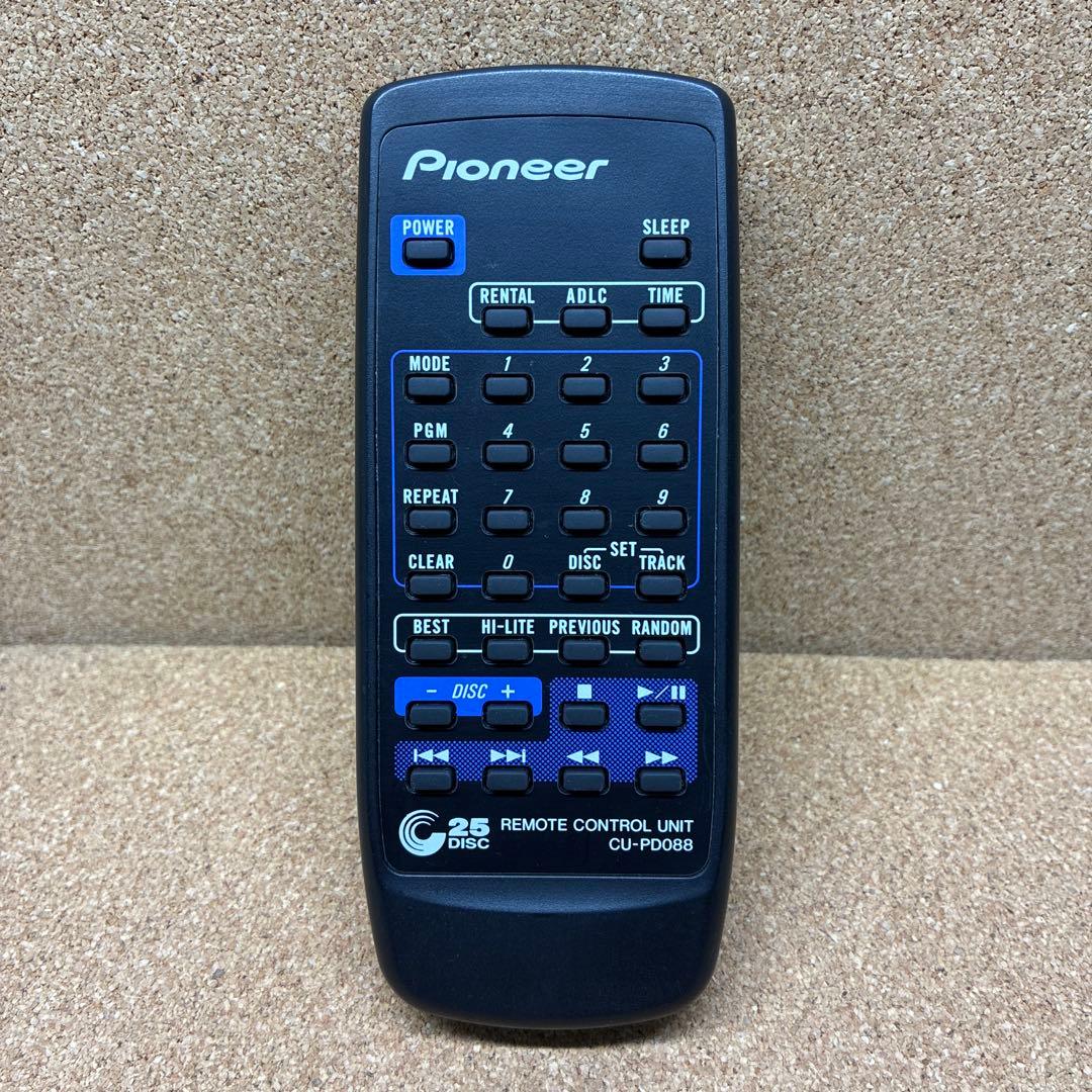 8656) パイオニア オーディオリモコン CU-PD088 - メルカリ