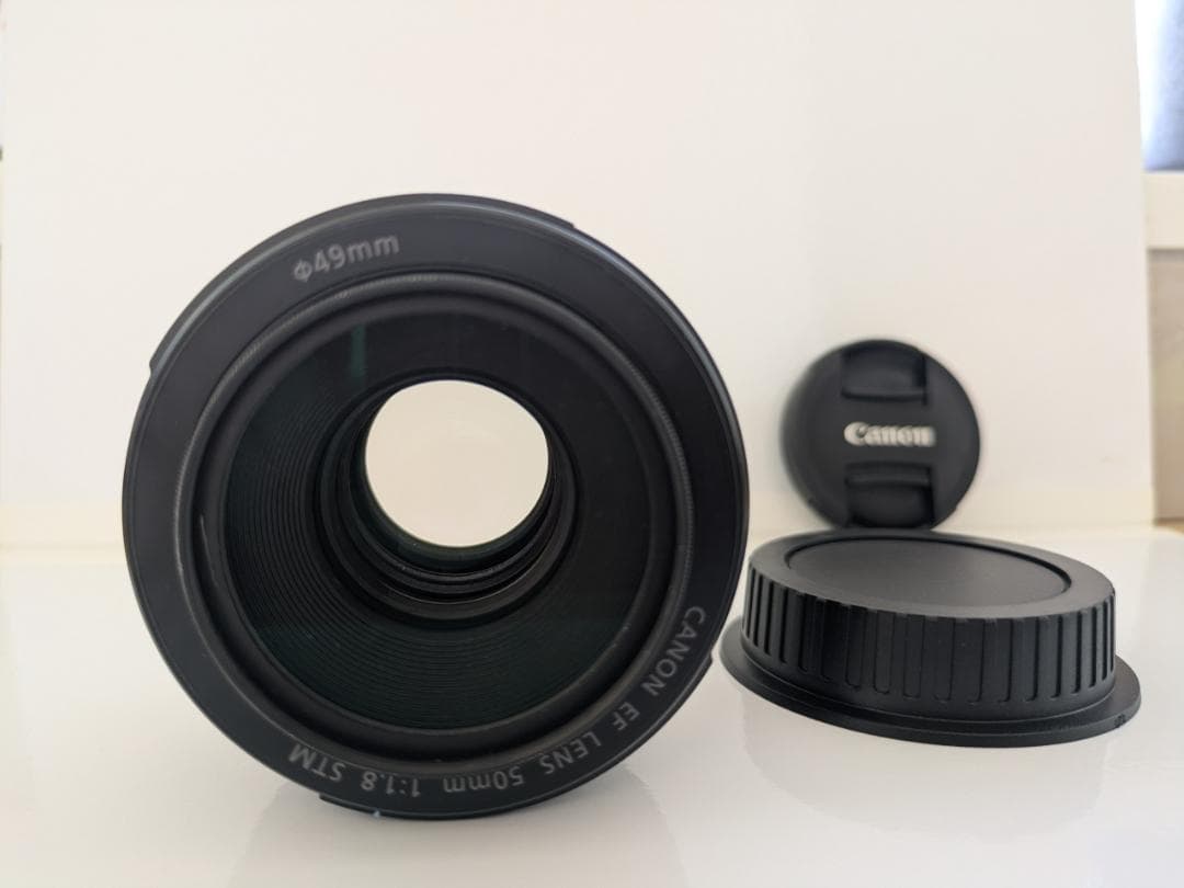 Canon EF 50mm F1.8 STM 単焦点レンズ 美品 動作確認済み CANON EF50mm