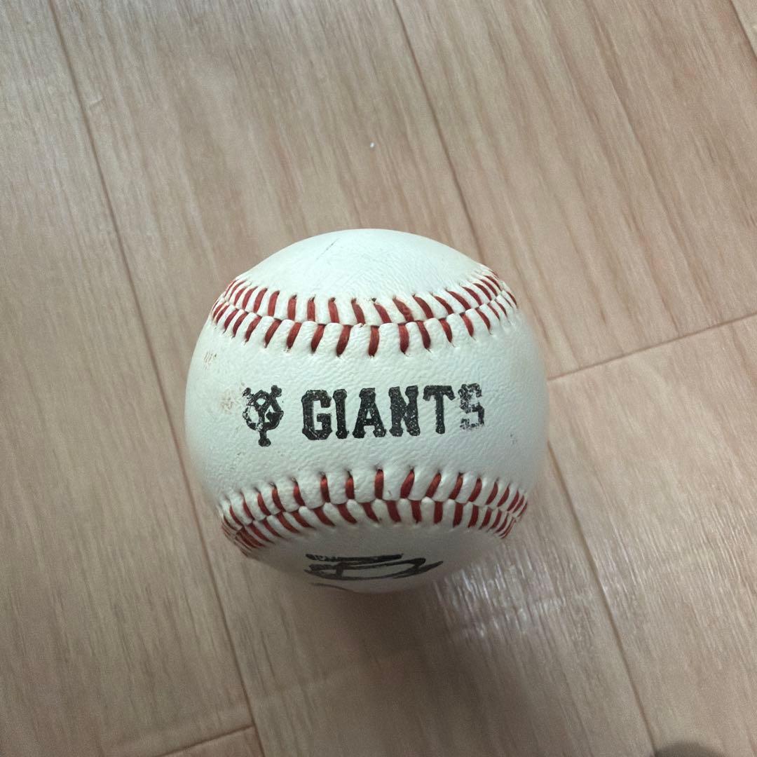 GIANTS サイン入り野球ボール - メルカリ