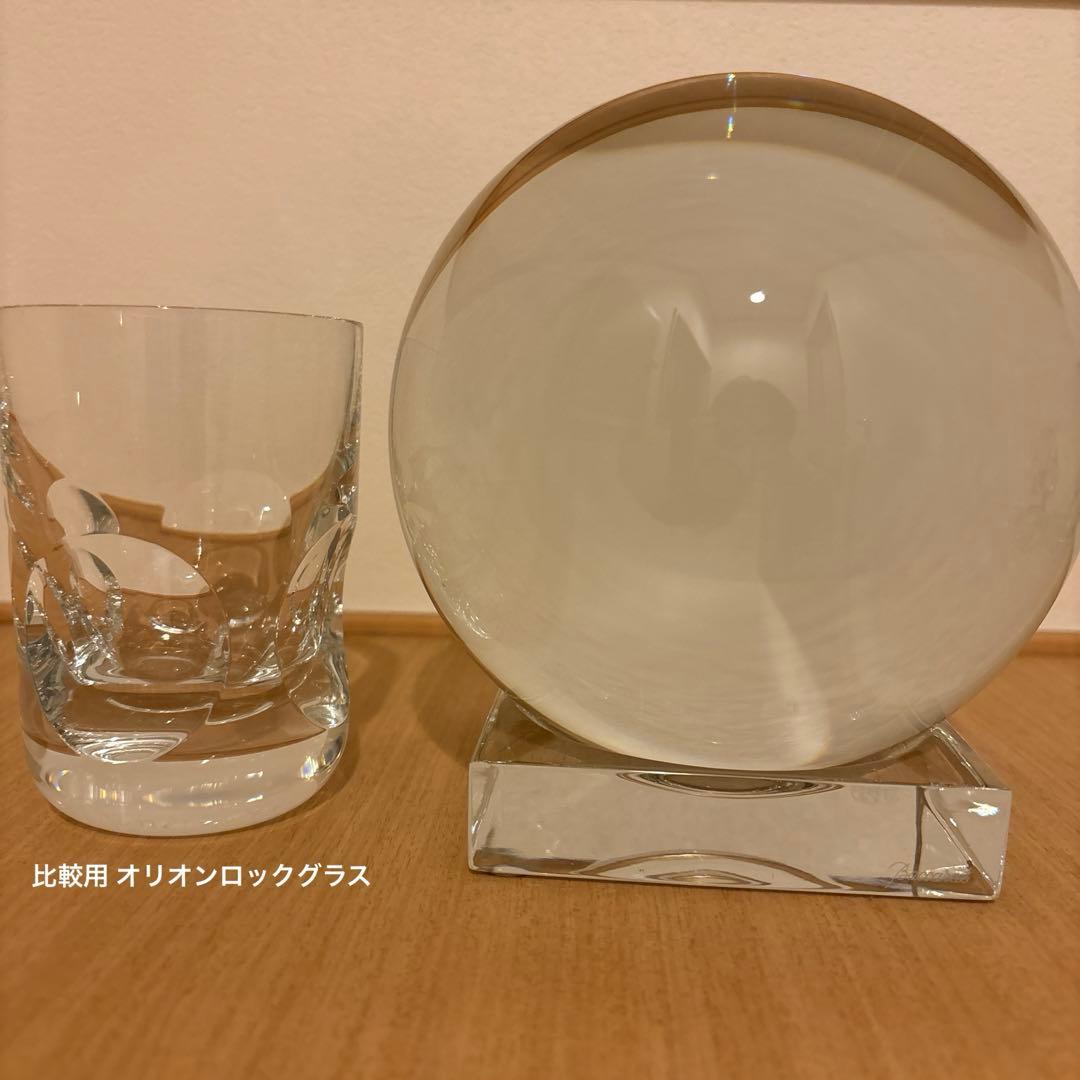 バカラ シリウス 水晶玉 15センチ 台座付き 丸玉 スフィア - メルカリ