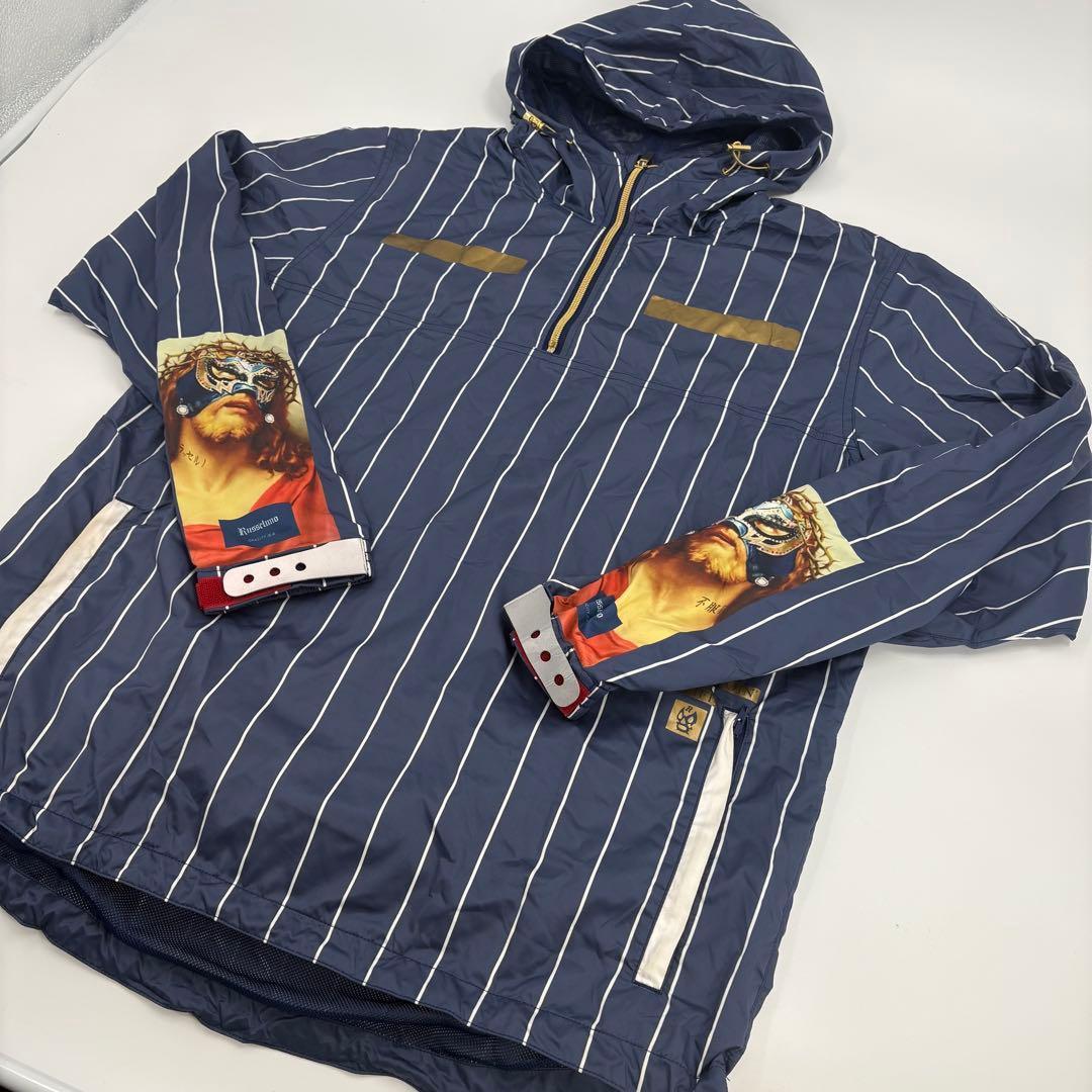 美品　Russeluno ラッセルノ アノラックパーカー 5(L相当) 773 美品 Russeluno ラッセルノ アノラックパーカー 5(L相当) 773 ゴルフ